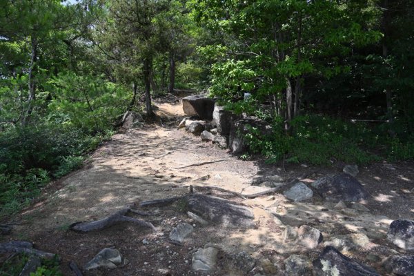 鬼ノ城散策(20)：平らな道
