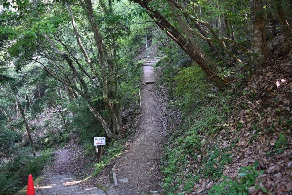 ふいご峠からの遊歩道