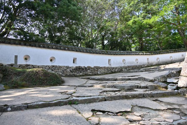 狭間の並ぶエリア