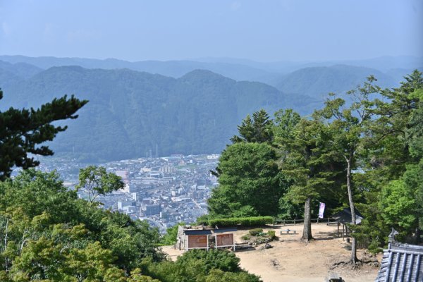 天守からの眺め
