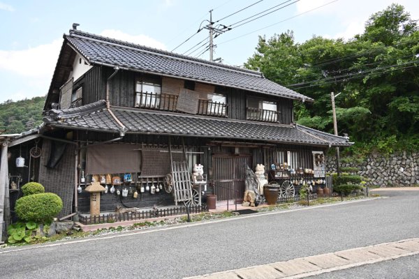 吹屋の街並み