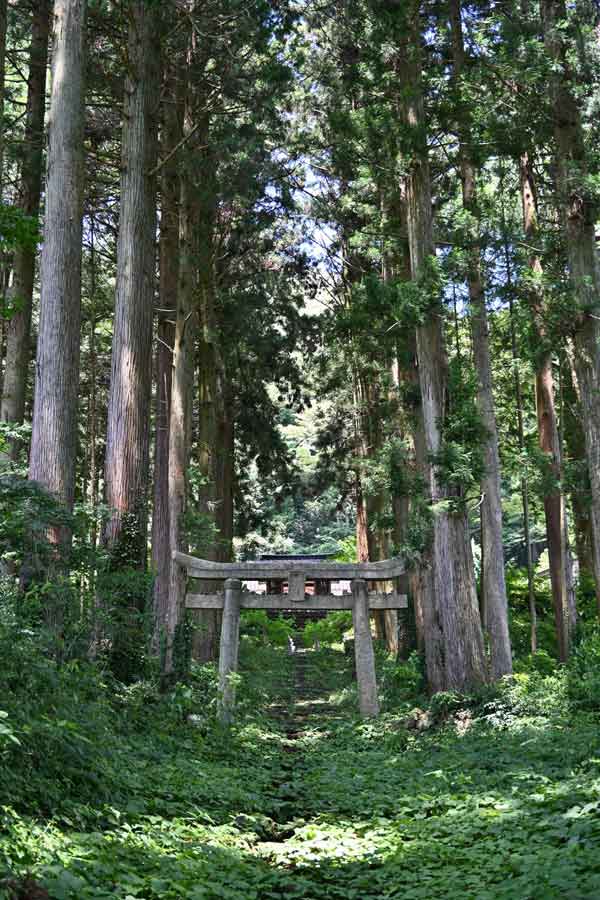 荒戸神社：二の鳥居