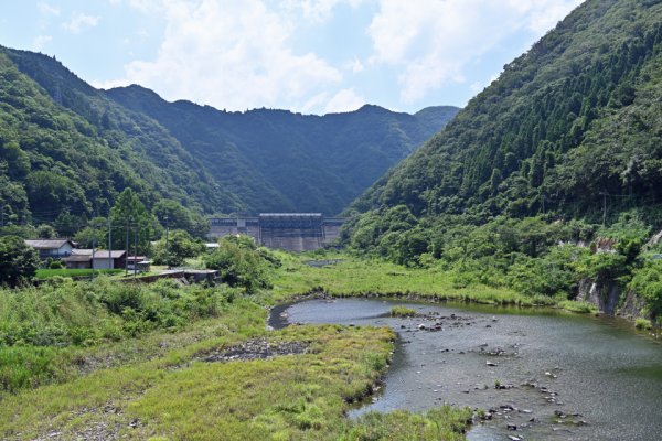 田原ダム付近