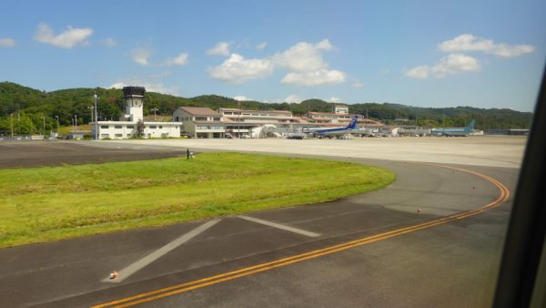 JAL231便：エプロンのエリア