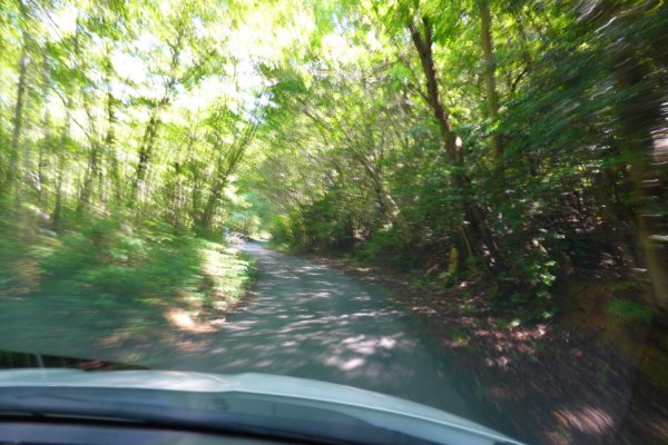 鬼ノ城への道