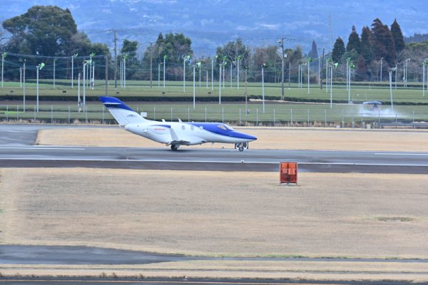 鹿児島空港(4)：本田ジェット