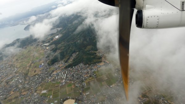 JAL3803便:錦江湾