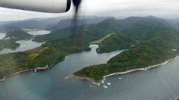蛸木の半島の東の入り江