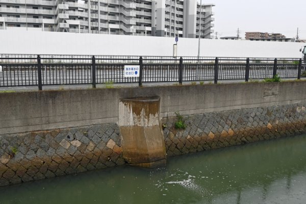 土居川の海水導水？