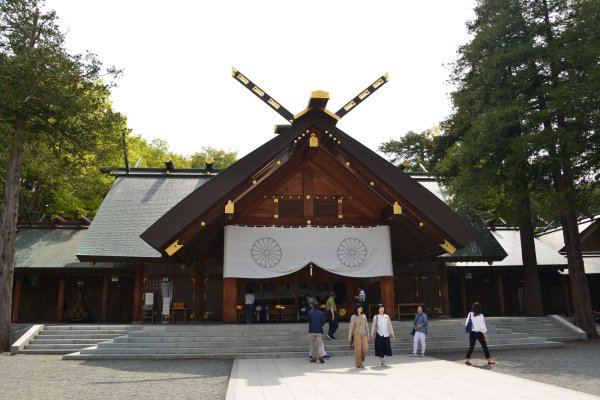 北海道神宮(5)：拝殿