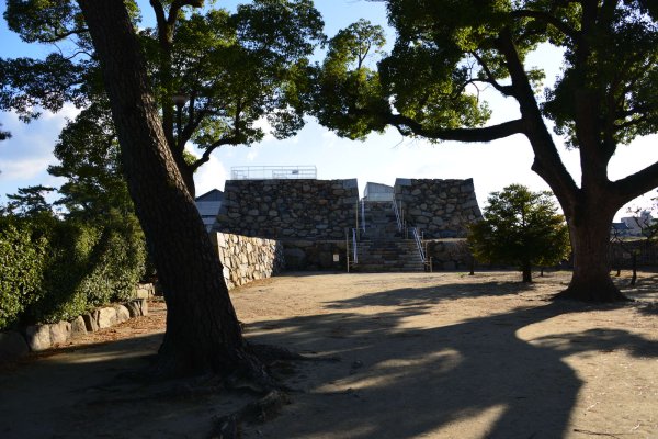 高松城跡(3)：天守閣跡