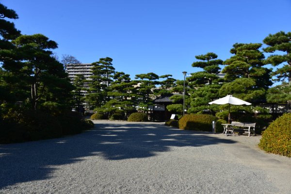高松城跡(10)：披雲閣庭園