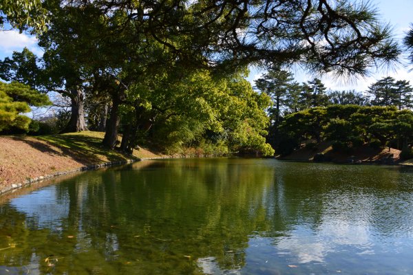 栗林公園(3)：北湖
