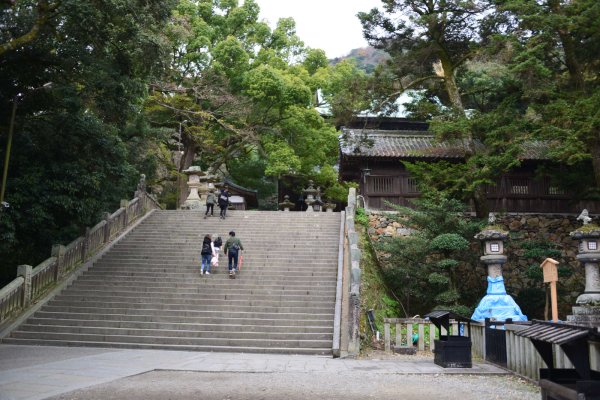 金刀比羅宮(5)：祓戸社の手前