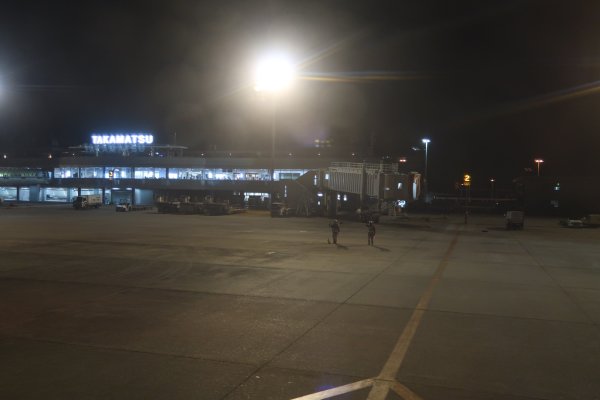 高松空港(10)：お見送り