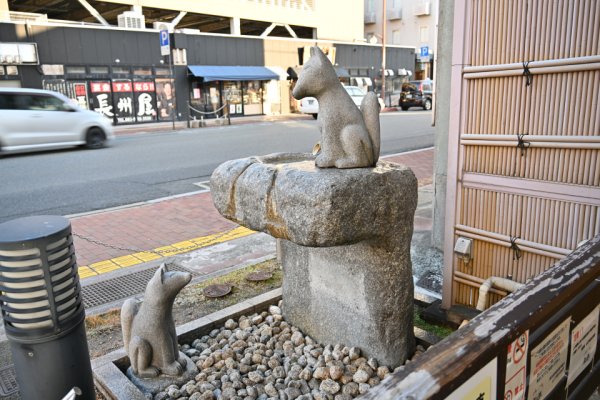 湯田温泉：足湯
