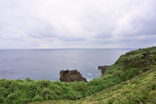 南牧場付近の海岸線